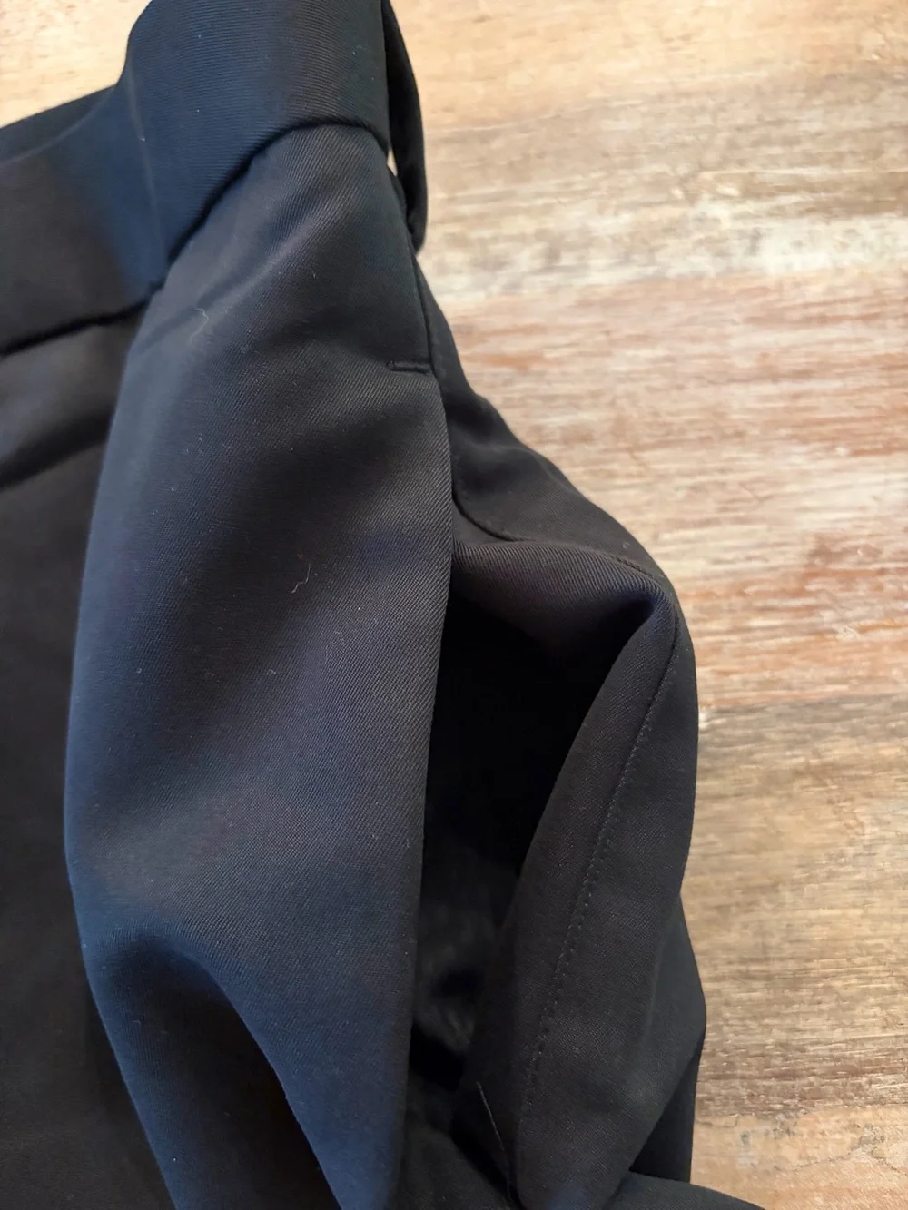Roundtree & Yorke‎ Flat Front Black Chino Shorts Size 42 9